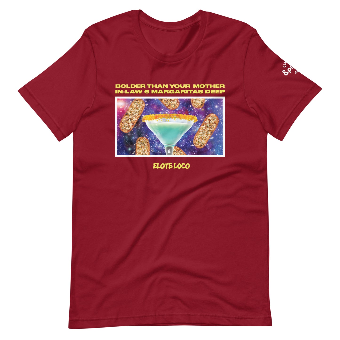 Elote Loco : BOLD MIL Unisex t-shirt