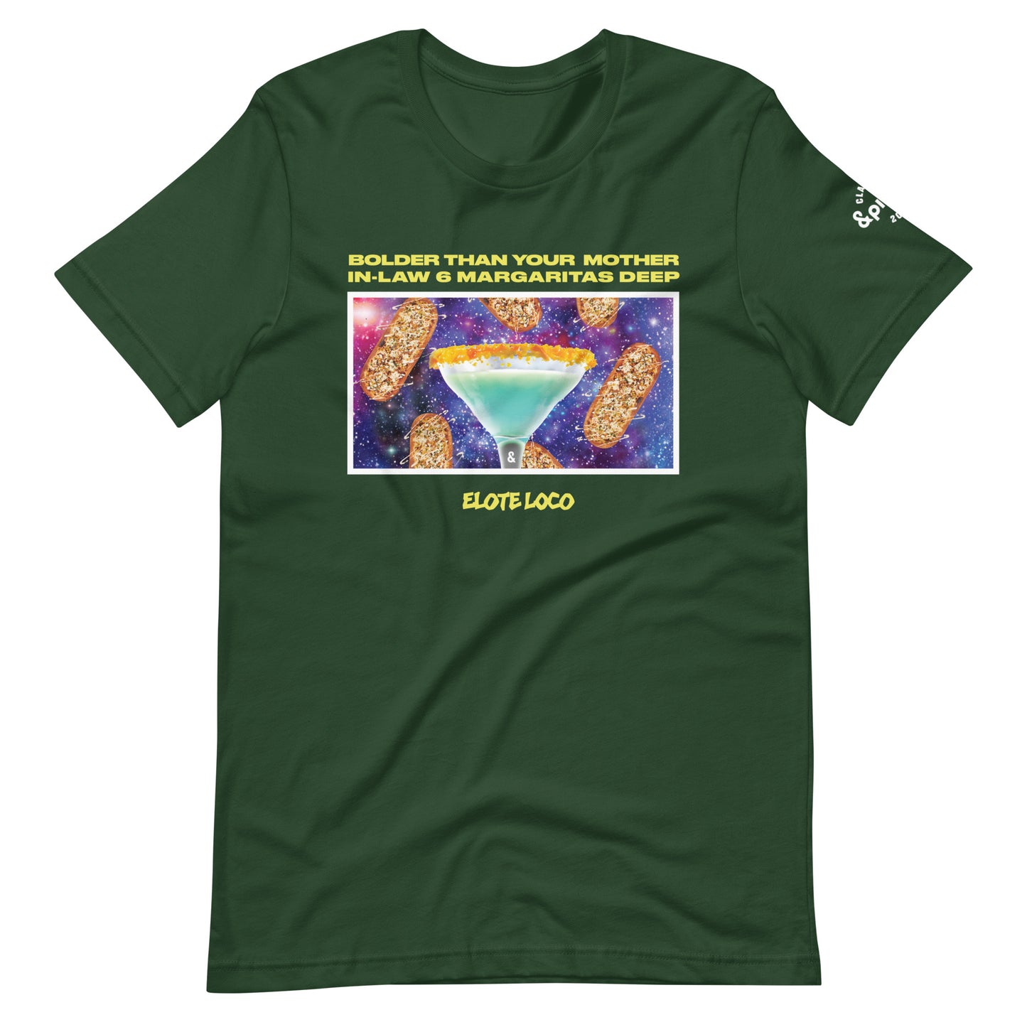 Elote Loco : BOLD MIL Unisex t-shirt