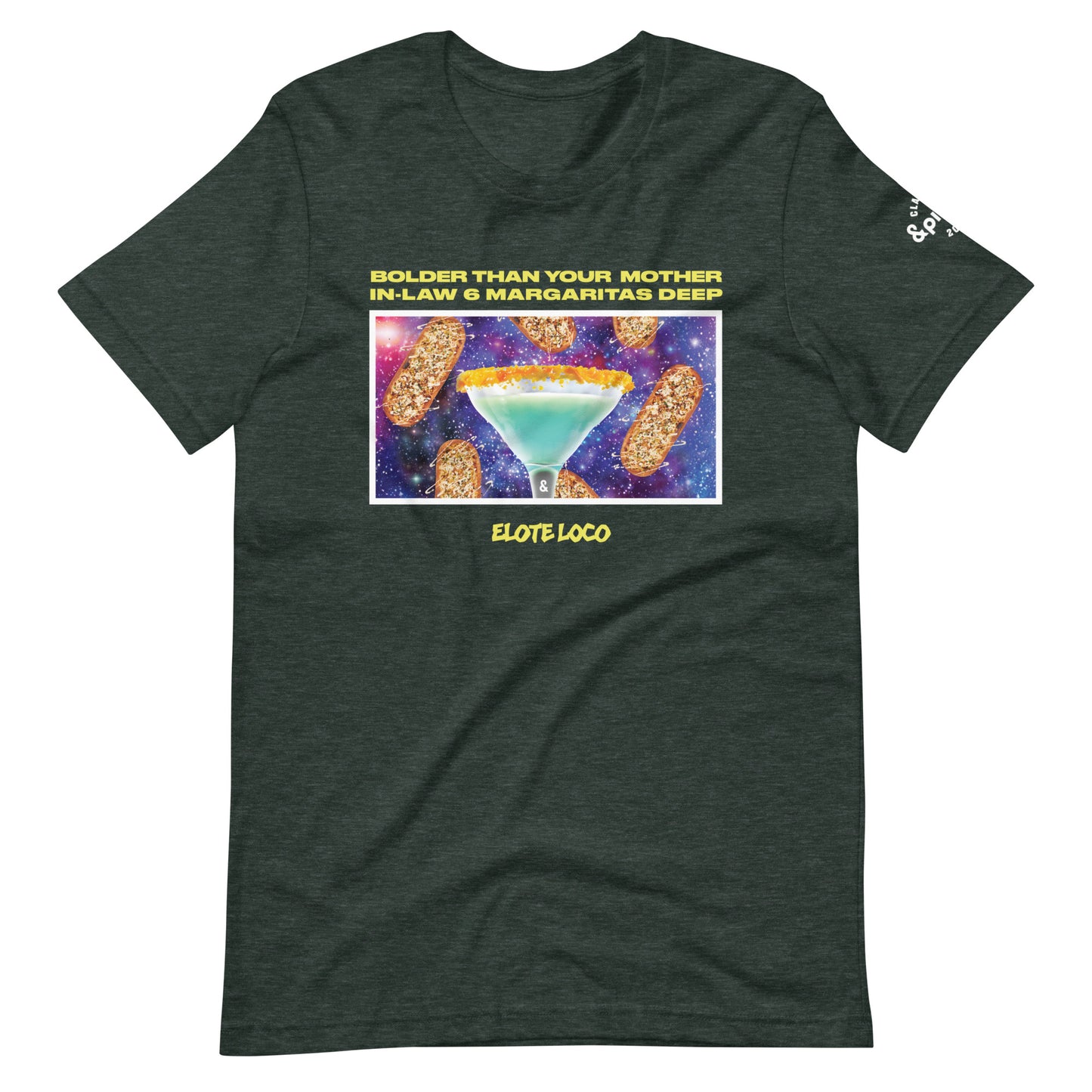 Elote Loco : BOLD MIL Unisex t-shirt