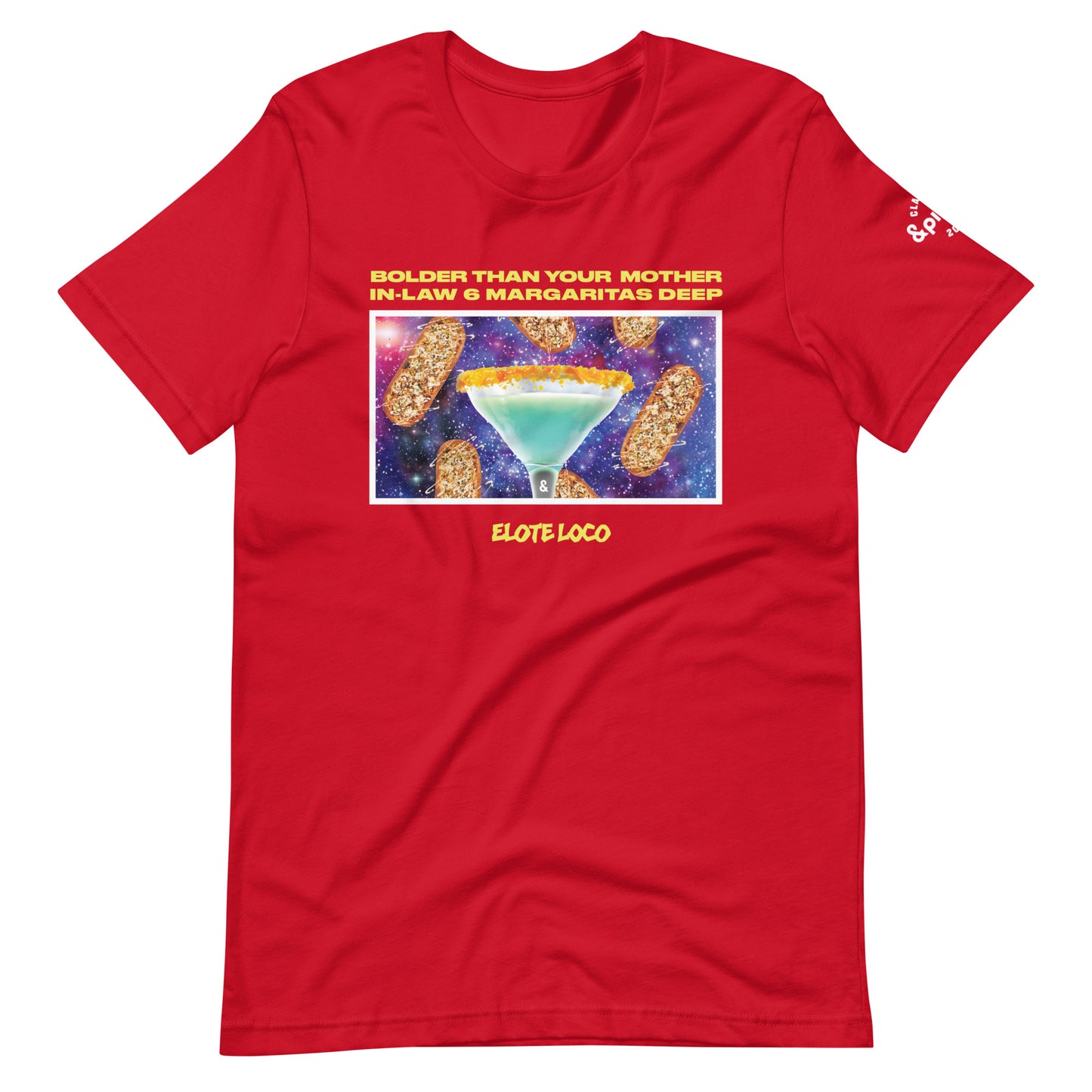 Elote Loco : BOLD MIL Unisex t-shirt