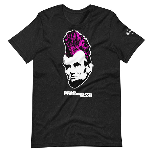 Lincoln DPC Member (Class of 2024) Black Big Head Unisex t-shirt
